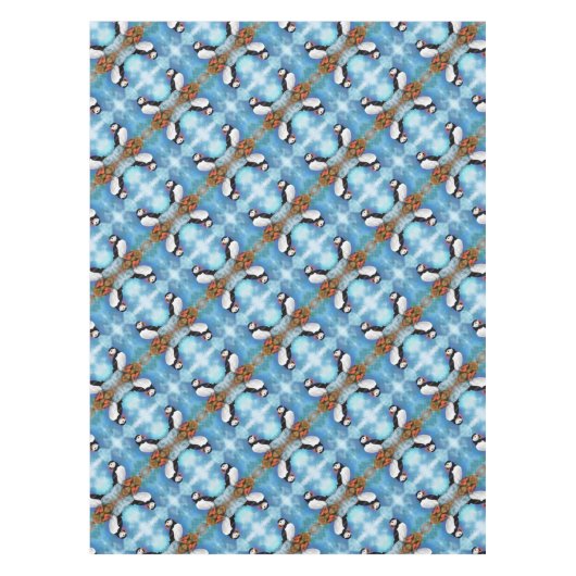 Prachtig Atlantisch Puffin Tafelkleed - Schilderij (Voorkant)