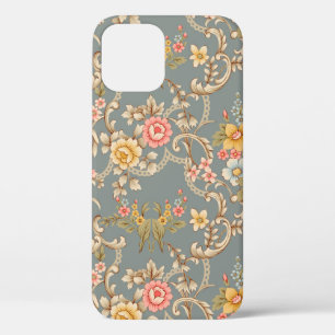 Prachtig Baroque Ornament vormend grensontwerp Case-Mate iPhone Case