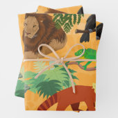 Prachtig bedrukt inpakpapier (In situ)