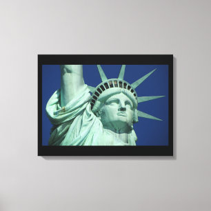 Prachtig beeld van de vrijheid canvas afdruk