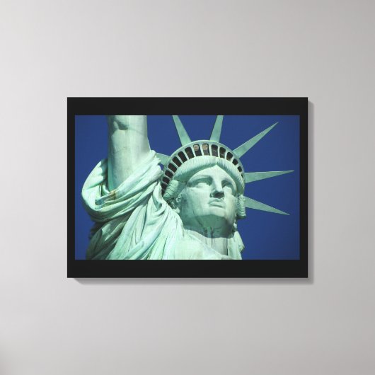 Prachtig beeld van de vrijheid canvas afdruk (Voorkant)