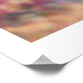 Prachtig Beer in lentevloeren afdrukken Poster (Hoek)