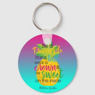 Prachtig ben een ananas sleutelhanger