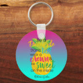 Prachtig ben een ananas sleutelhanger (Voorkant)