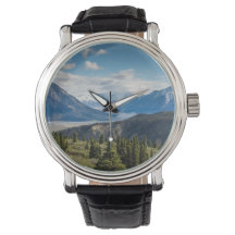 Prachtig berglandschap horloge