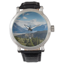 Prachtig berglandschap horloge