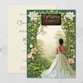 Prachtig betoverd bos Sweet 16 Kaart (Voorkant / Achterkant)