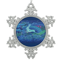 Prachtig  blauw Russisch rendier