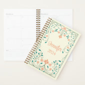 Prachtig bloemenlijst planner (Display)