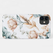 Prachtig bloemennaadloos patroon met Case-Mate iPhone case (Achterkant (horizontaal))