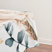 Prachtig bloemennaadloos patroon met  tafelkleed (Voorbeeld)