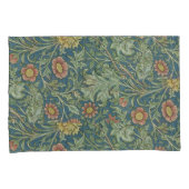 Prachtig bloemenpatroon William Morris Green Pink Kussensloop (Voorkant-Rechts)
