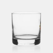 Prachtig bloemig versierd monogram C Whisky Glas (Rechts)