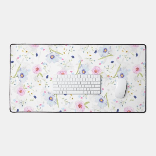 Prachtig bloemontwerp - bureaumat (Keyboard & Muis)