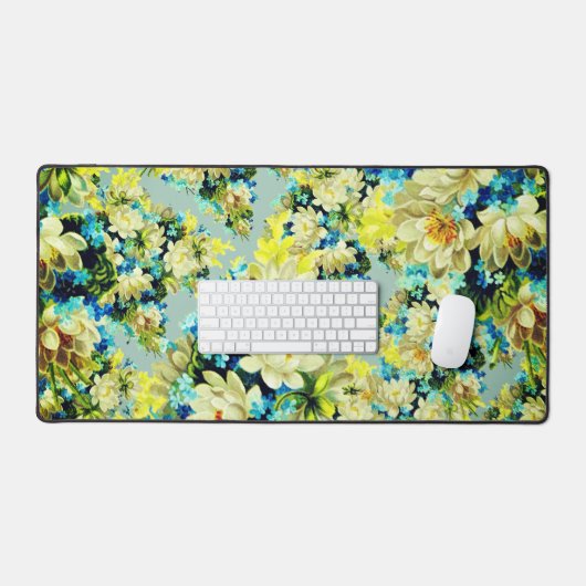 Prachtig bloemontwerp - bureaumat (Keyboard & Muis)