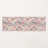 Prachtig bloempatroon yogamat (Voorkant (horizontaal))