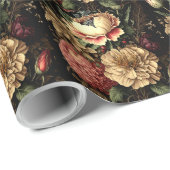 Prachtig  bloemstuk cadeaupapier (Rol Hoek)