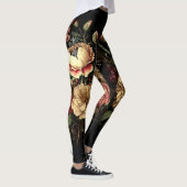 Prachtig bloemstuk leggings (Rechts)