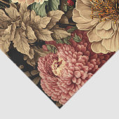 Prachtig  bloemstuk tissuepapier (Detail)