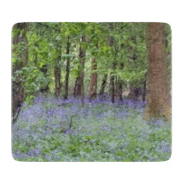 Prachtig Bluebell Wood Snijplank