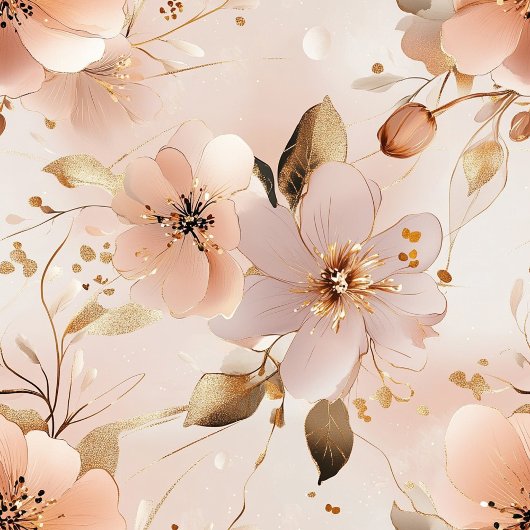 Prachtig Blush Gold bruiloft gastenboek voor gaste