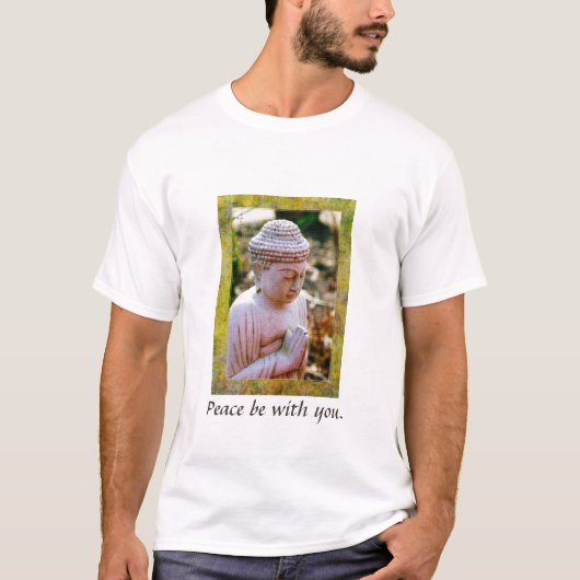 Prachtig Boeddha Peace T-shirt (Voorkant)