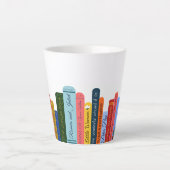 Prachtig boek latte mok (Voorkant)