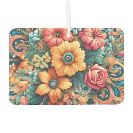 Prachtig boeket bloemen luchtverfrisser (Voorkant)