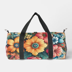 Prachtig boeket bloemen plunjezak