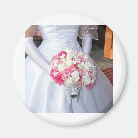 Prachtig boeket magneet (Voorkant)