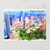 Prachtig Bogota Colombia City Panorama Uitzicht Briefkaart (Voorkant)