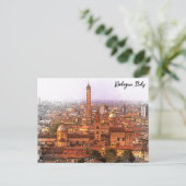 Prachtig Bologna Italië Panorama Uitzicht Briefkaart (Staand voorkant)