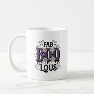 Prachtig Boo Halloween Vintage Geest Shirt Ontwerp Koffiemok