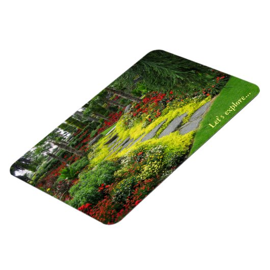 Prachtig Botanisch Park Tuinpad Magneet (Linkerzijde)