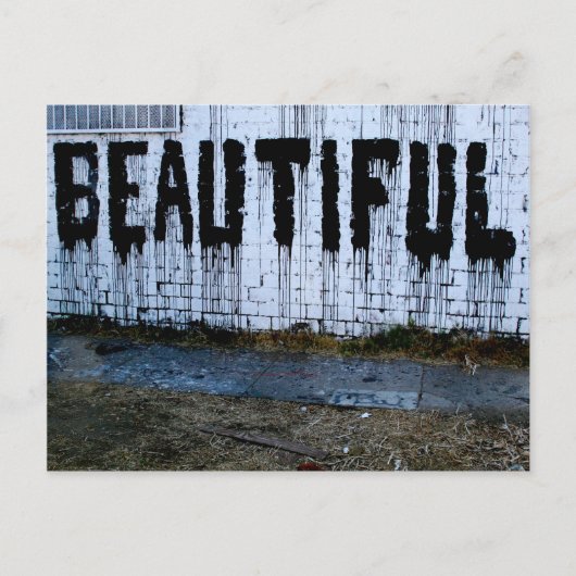 prachtig briefkaart (Voorkant)