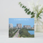 Prachtig briefkaart van Clearwater, Florida (Staand voorkant)