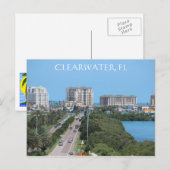 Prachtig briefkaart van Clearwater, Florida (Voorkant / Achterkant)