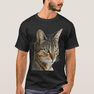 Prachtig bruin Tabby Cat Pet Portret T-shirt