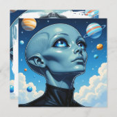 Prachtig buitenaards wezen (Voorkant / Achterkant)