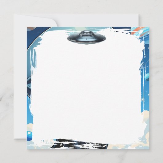 Prachtig buitenaards wezen (Achterkant)