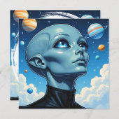 Prachtig buitenaards wezen (Voorkant / Achterkant)