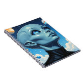 Prachtig buitenaards wezen notitieboek (Rechterzijde)