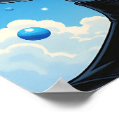 Prachtig buitenaards wezen poster (Hoek)