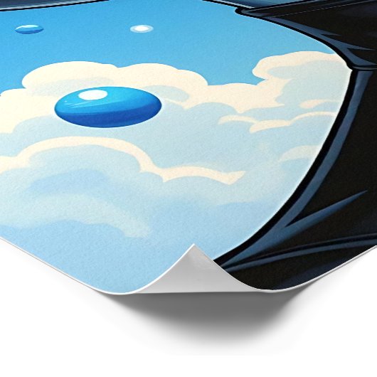 Prachtig buitenaards wezen poster (Hoek)