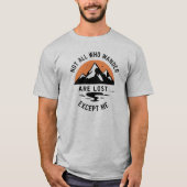 Prachtig campingontwerp t-shirt (Voorkant)