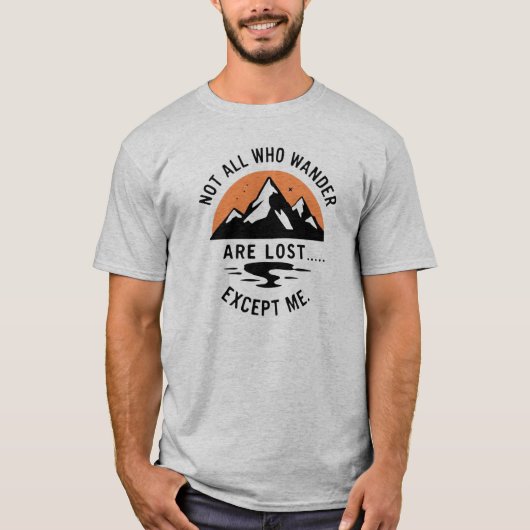 Prachtig campingontwerp t-shirt (Voorkant)