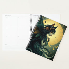 Prachtig Cat Fairy portret Planner