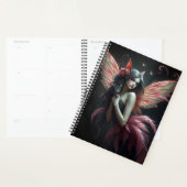 Prachtig Cat Fairy portret Planner (Display)