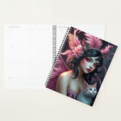 Prachtig Cat Fairy portret Planner (Display)