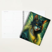 Prachtig Cat Fairy portret Planner (Display)